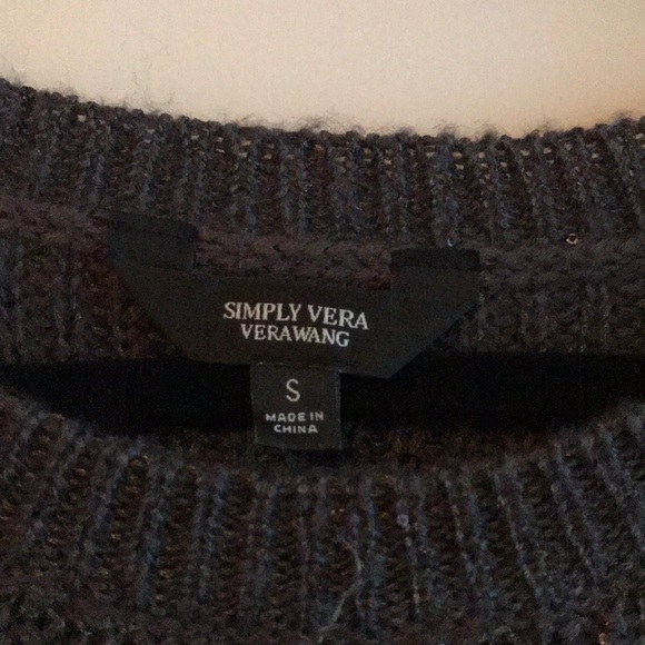 Vera Wang Sequined Sweater - Picture 3 of 4